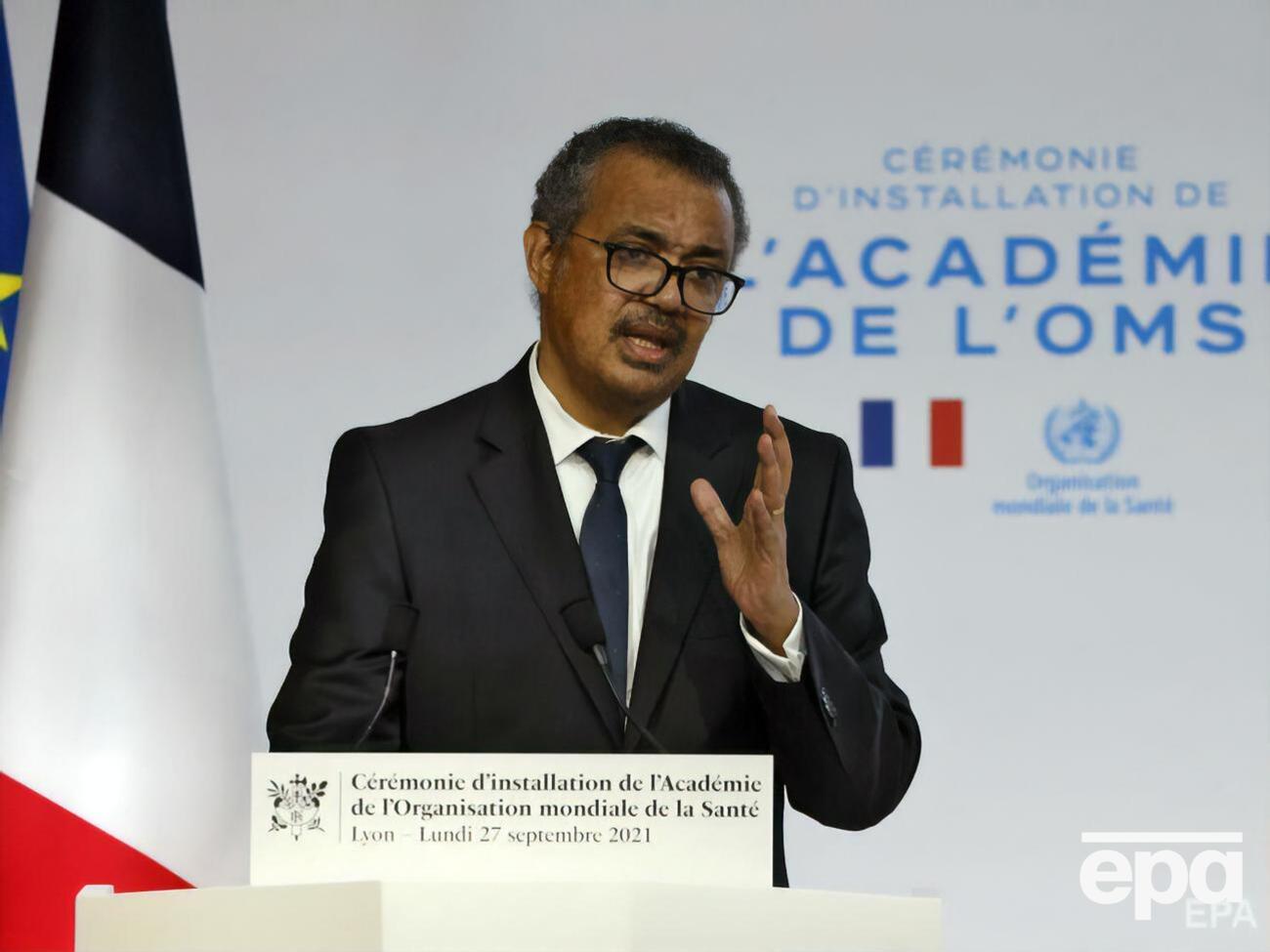 Гебрейесус:&nbsp;Все страны начали вакцинацию, за исключением двух