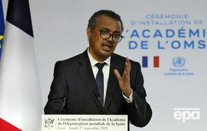 Гебреєсус: Усі країни розпочали вакцинацію, за винятком двох