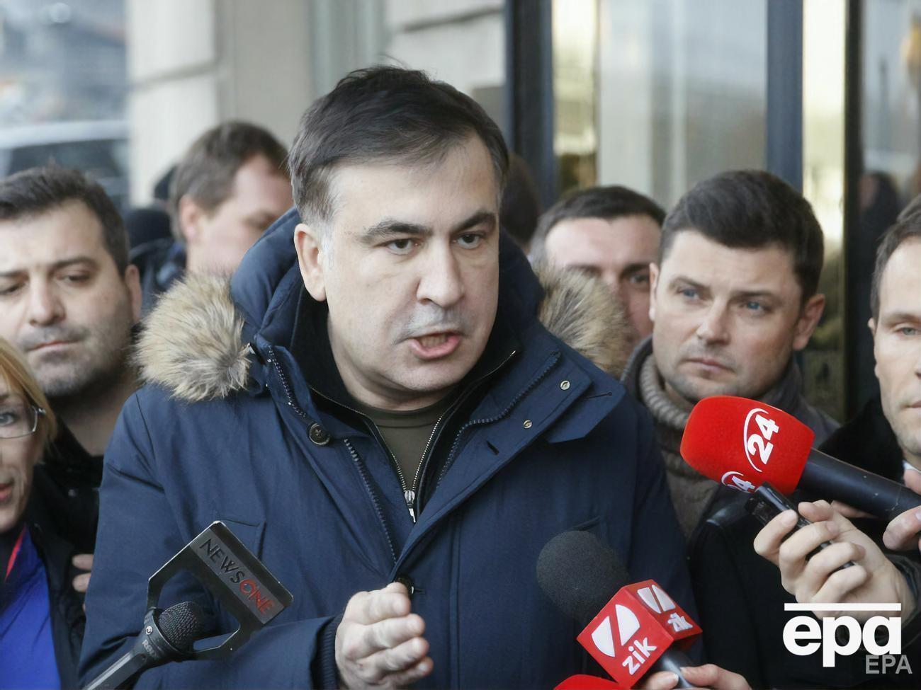 Саакашвили в Грузии задержали 1 октября