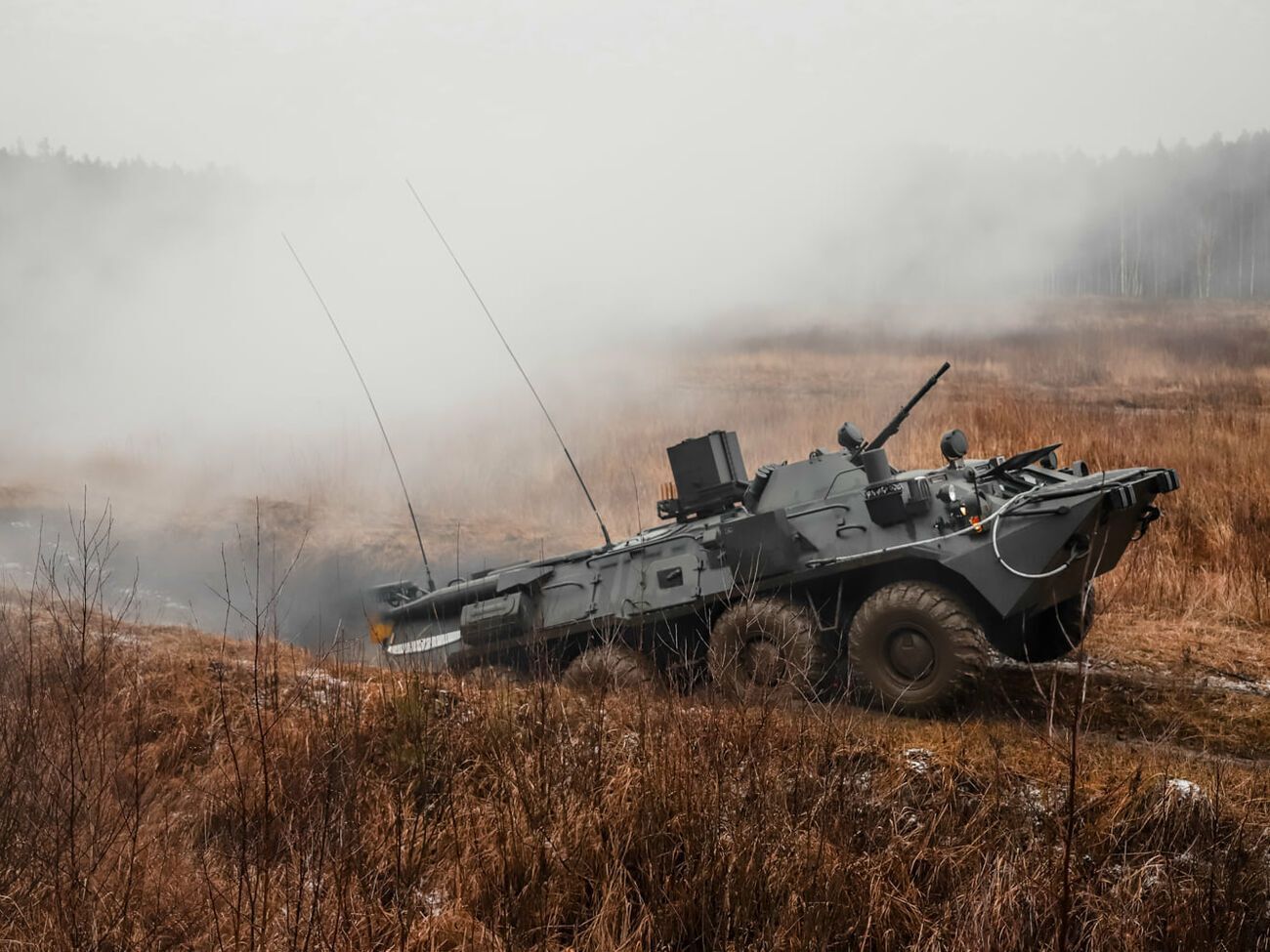 30 октября СМИ сообщили, что Россия возобновила наращивание численности своих войск у границы с Украиной