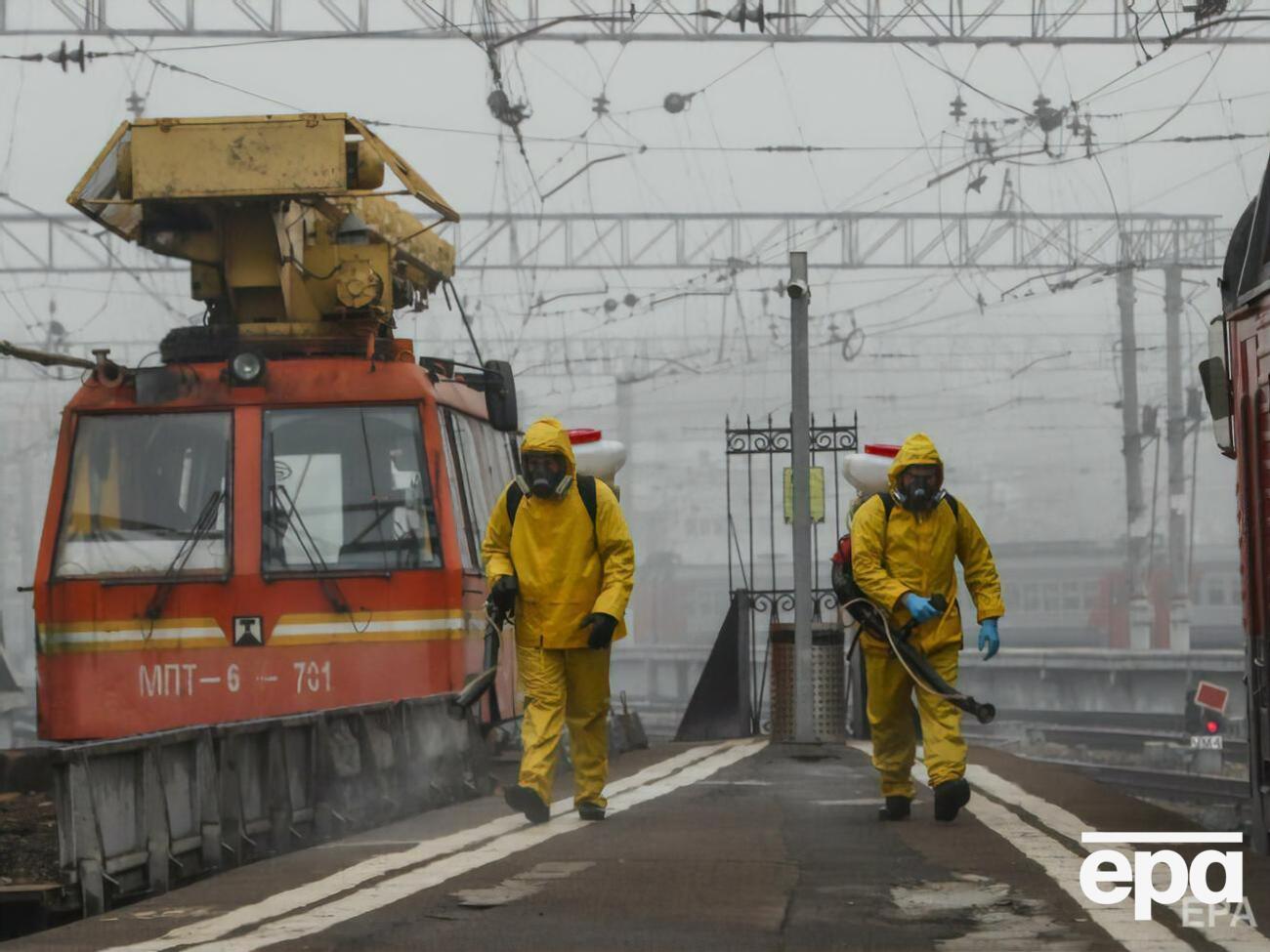 За кількістю підтверджених випадків COVID-19 РФ посідає п'яте місце у світі