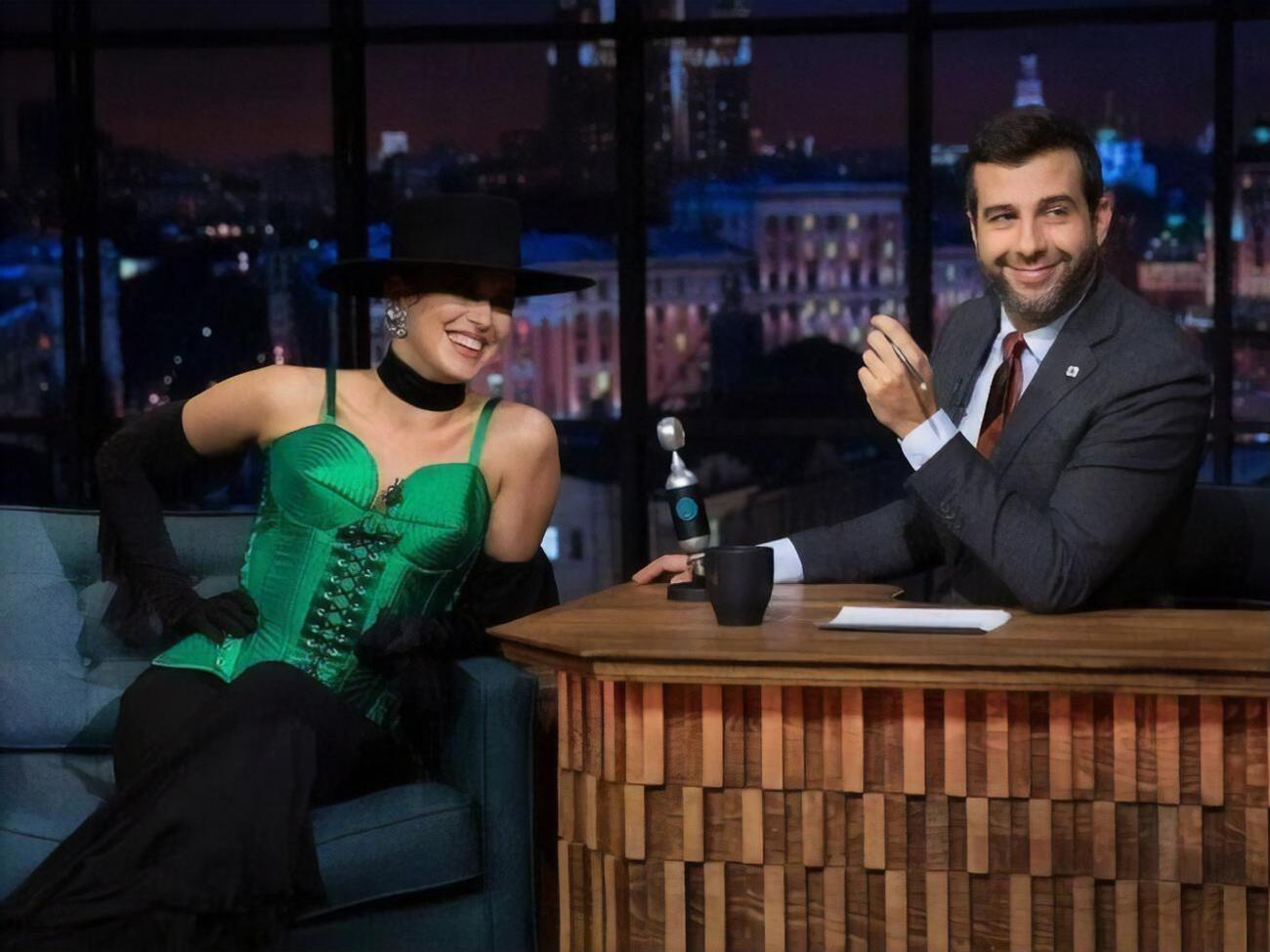 Maruv стала гостьей вечернего шоу Урганта