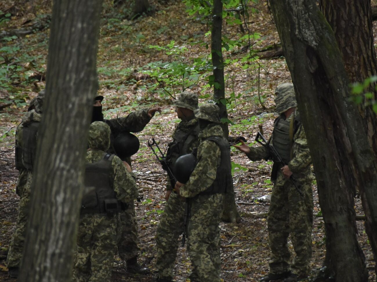 Подразделения 61-й ОПЕБр выполняют свои задачи вдоль границы с Беларусью