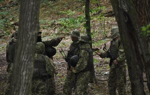 Подразделения 61-й ОПЕБр выполняют свои задачи вдоль границы с Беларусью