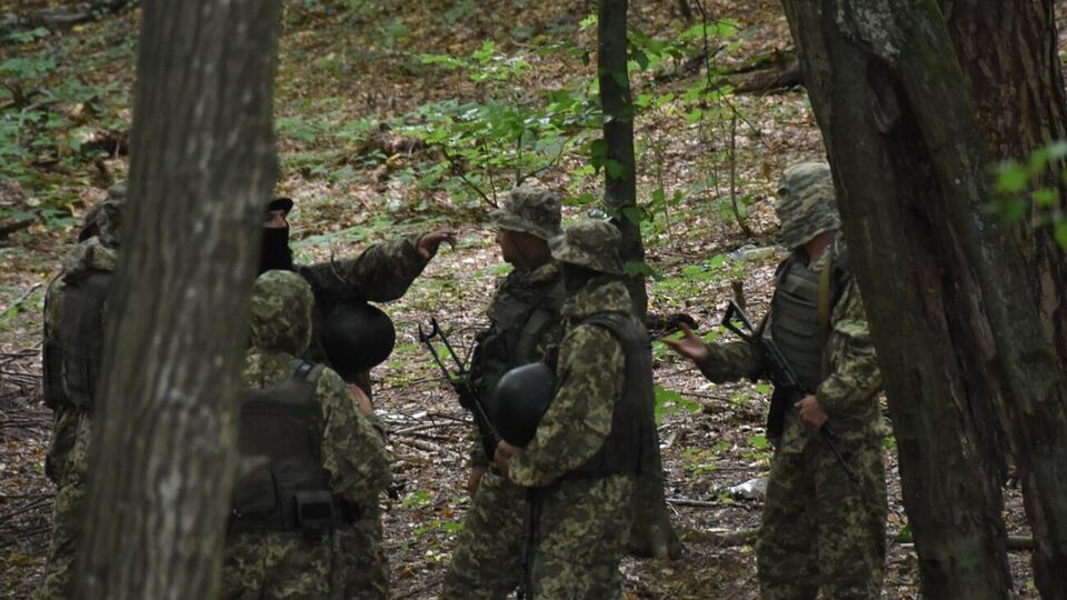 Підрозділи 61-ї ОПЄБр виконують свої завдання вздовж кордону з Білоруссю