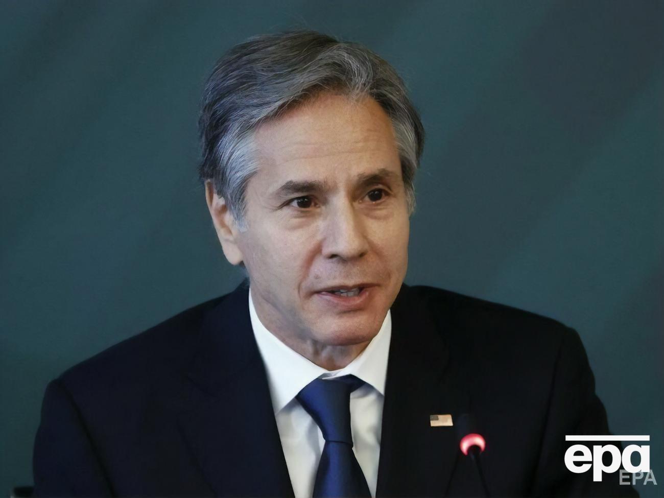 Блінкен (на фото) провів розмову з очільником МЗС Польщі Рау