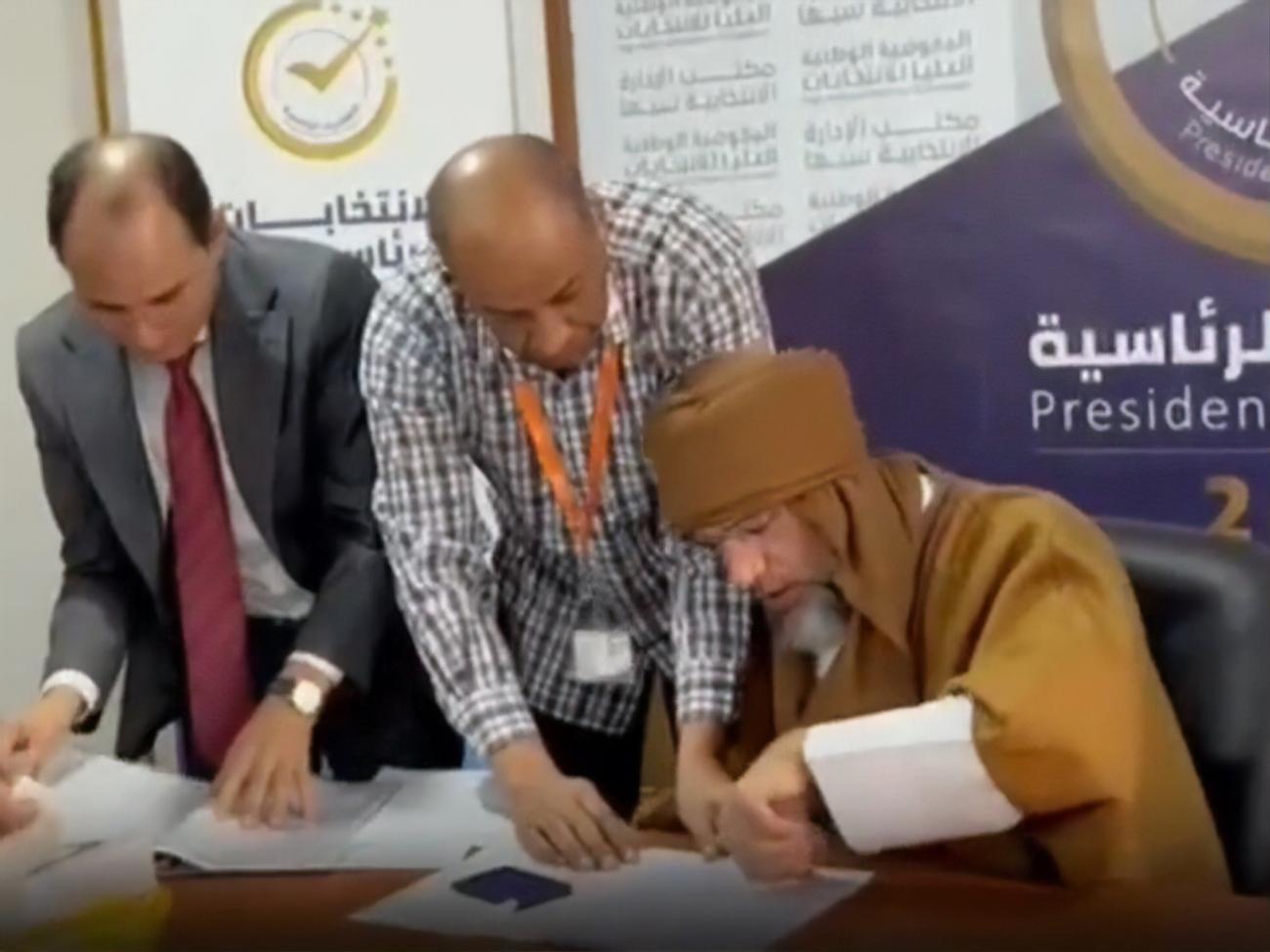 Саїф аль-Іслам аль-Каддафі зареєструвався кандидатом у президенти Лівії