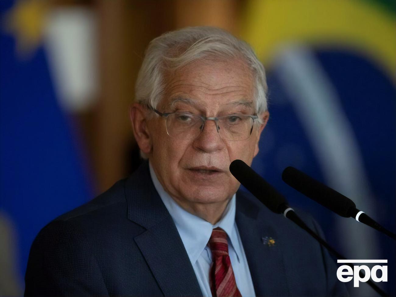 Під санкціями може опинитися також приблизно 30 білоруських чиновників, заявив Боррель