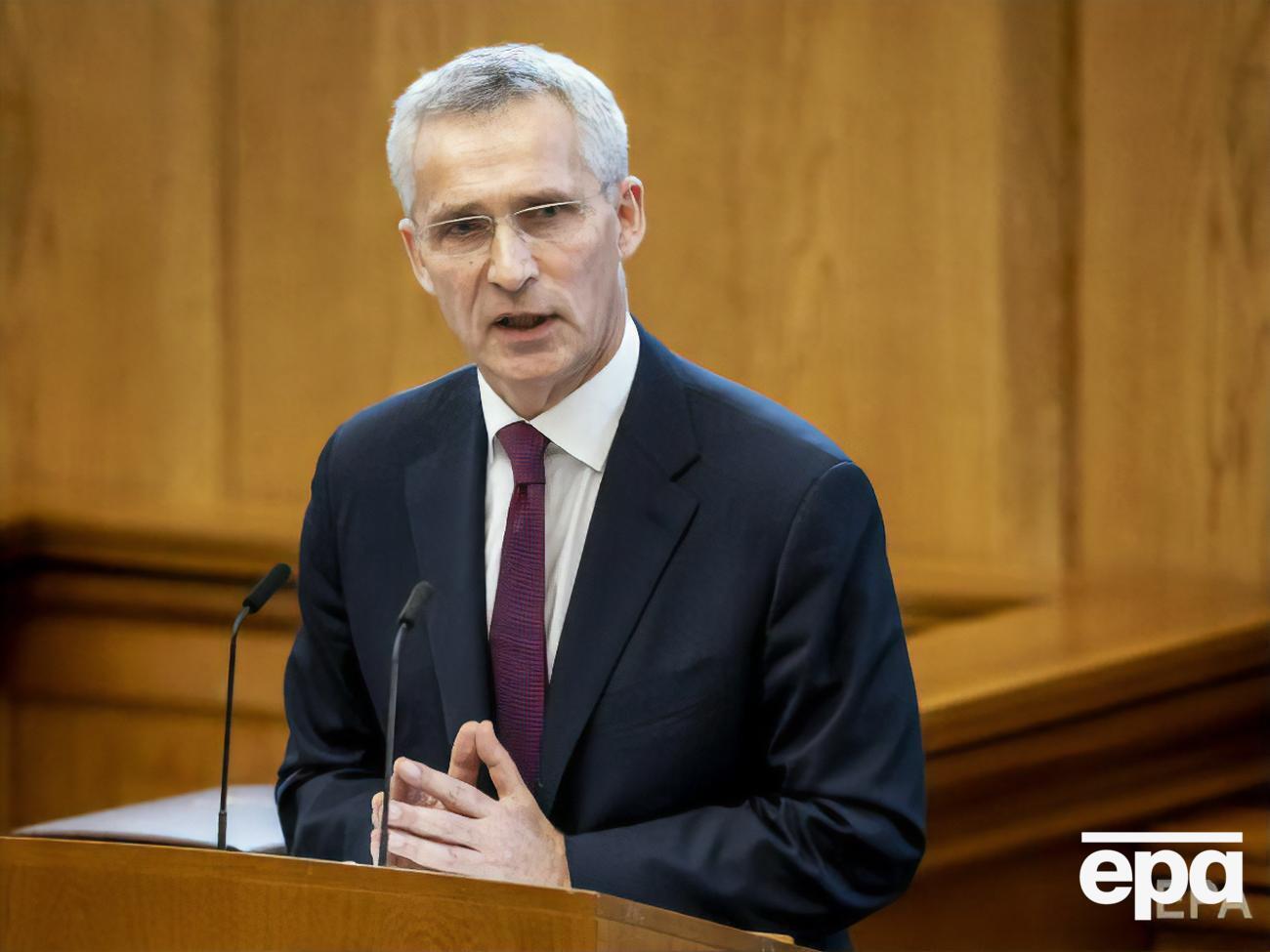 Столтенберг розраховує на те, що ситуація біля українського кордону не вийде з-під контролю