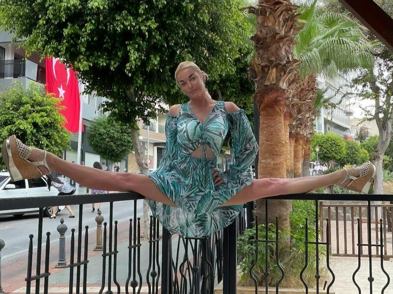 Волочкова в начале ноября отдыхала в Турции