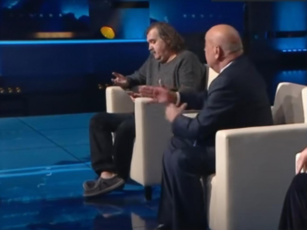 Геннадий Москаль и Александр Ольшанский на ток-шоу "Большая пятница"
