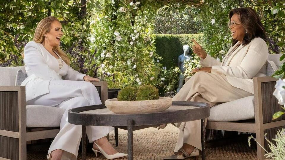 Адель рассказала Уинфри об отношениях с бывшим мужем