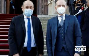 Ле Дріан і Маас закликали РФ виявляти стриманість і надавати прозору інформацію про свої воєнні дії