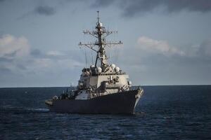 Американский эсминец участвовал в учениях в Черном море
