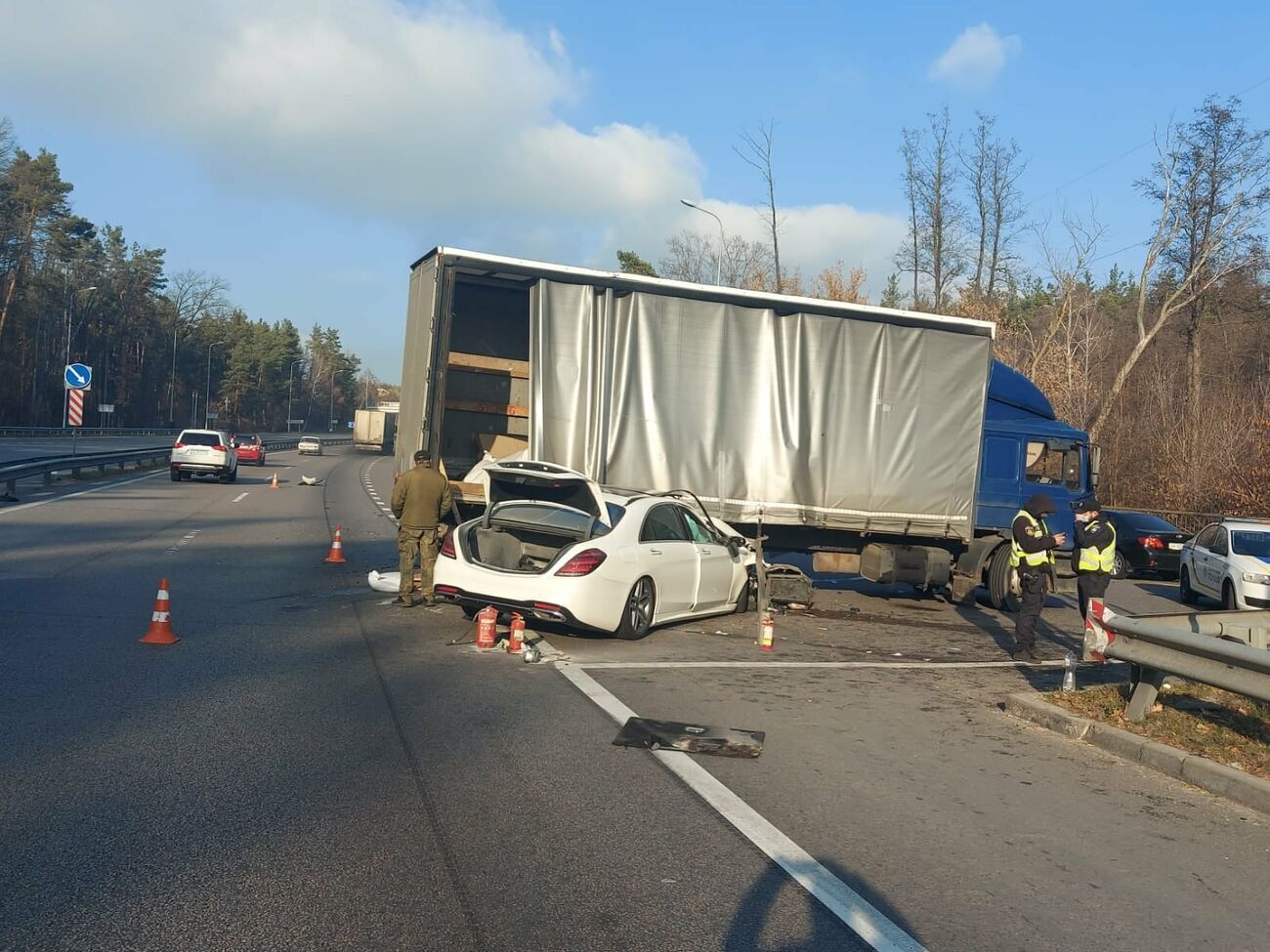 ЗМІ пишуть, що ДТП за участю нардепа сталася у Київській області