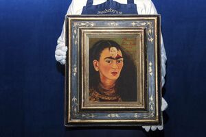 Автопортрет "Диего и я" был написан в 1949 году