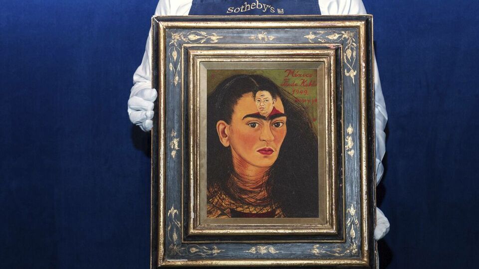 Автопортрет "Диего и я" был написан в 1949 году