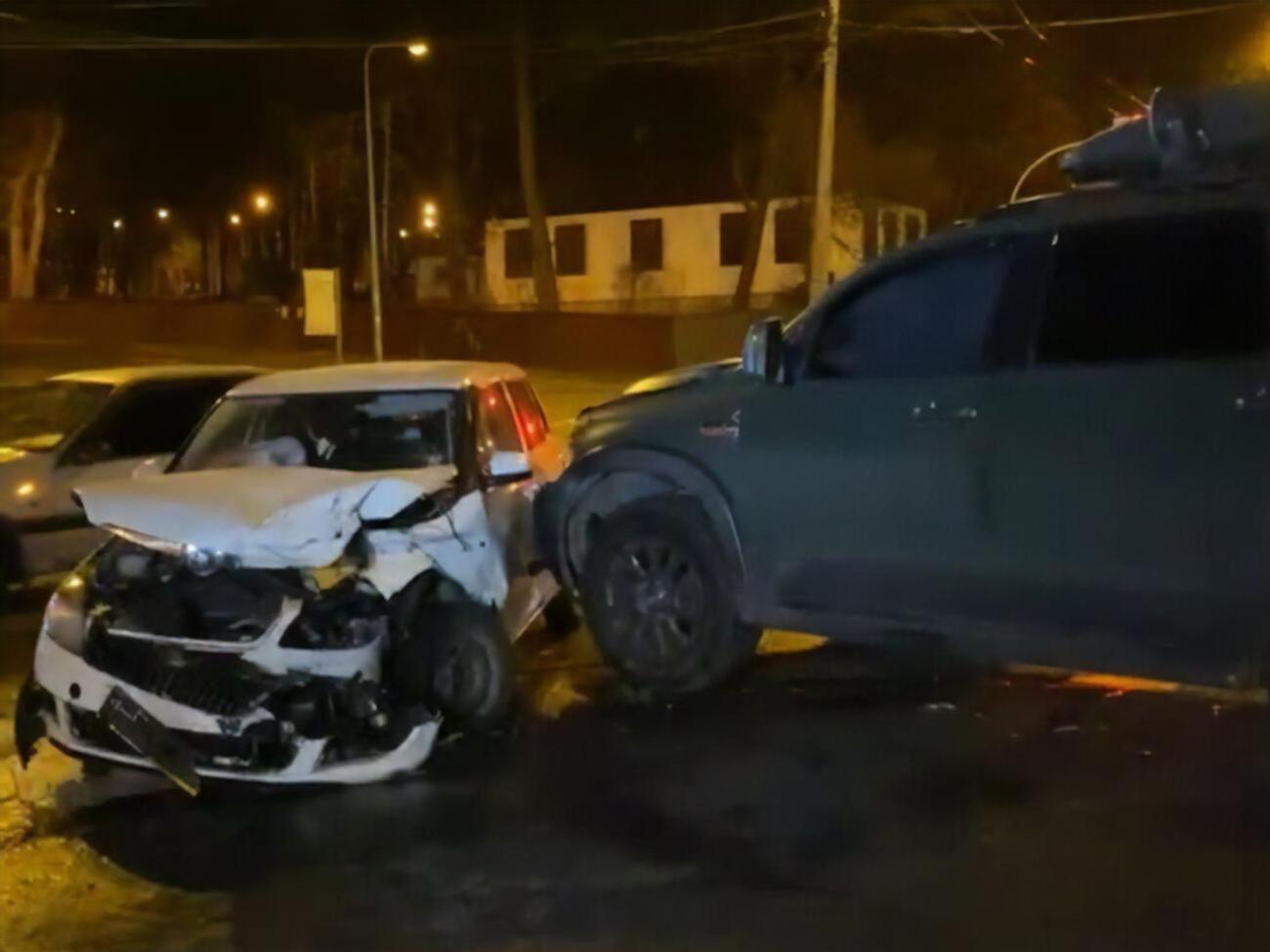Патрульні сказали журналістам, що ознак алкогольного сп'яніння водії не мають
