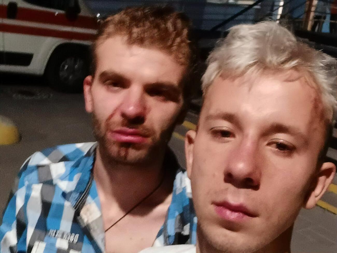 Сергея Савина и Максима Вербу избили во Львове