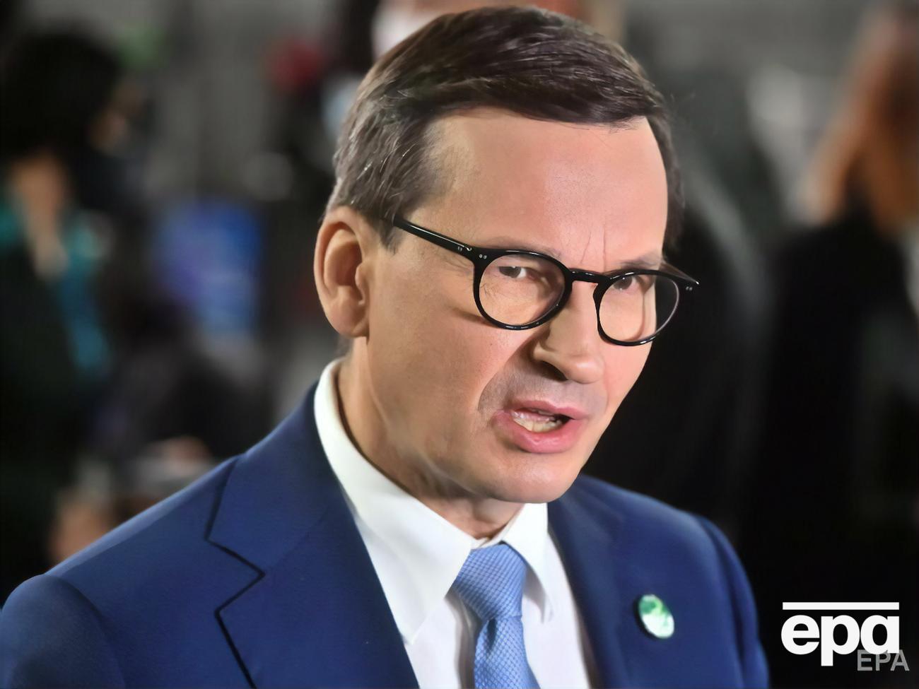Гроші від функціонування трубопроводу РФ спрямує на озброєння, зазначив Моравецький