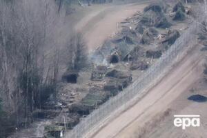 Польські прикордонники підтвердили, що мігранти пішли з табору біля кордону