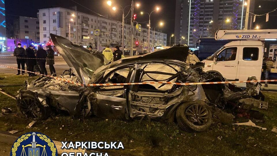 Infiniti, которым управлял Харьковский, принадлежит его матери
