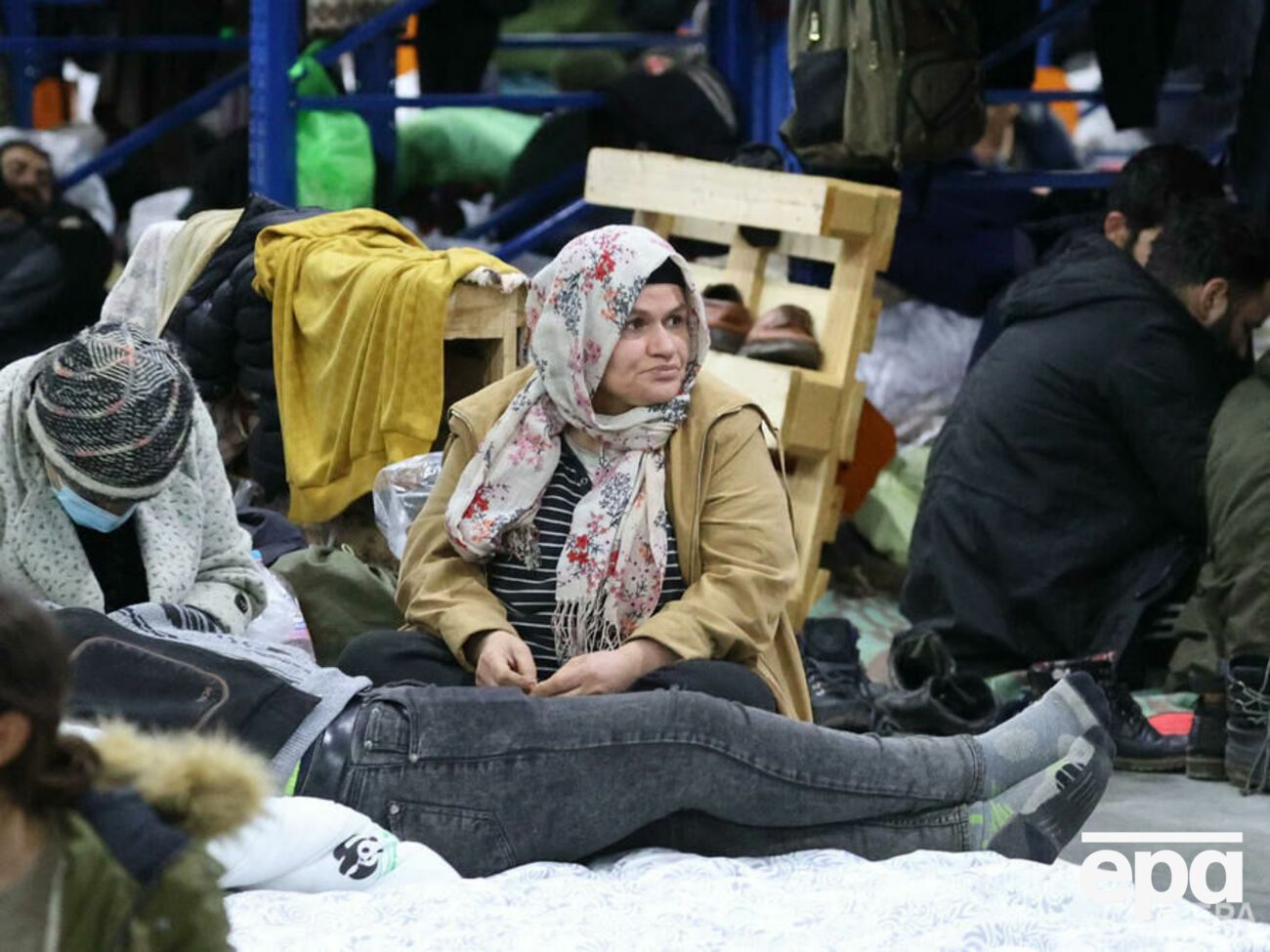 В польском МВД подтвердили, что мигранты ушли из лагеря у границы