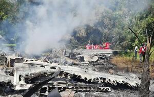 Ан-26 упал на землю вскоре после вылета из аэропорта Джубы