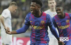 Фаті забив м'яч у ворота "Динамо" на 70-й хвилині поєдинку