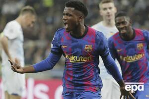 Фати забил мяч в ворота "Динамо" на 70-й минуте поединка