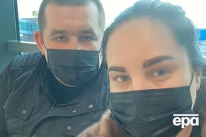 Лисянский и Ястребова прилетели в Грузию, чтобы провести пикеты под тюрьмой Саакашвили