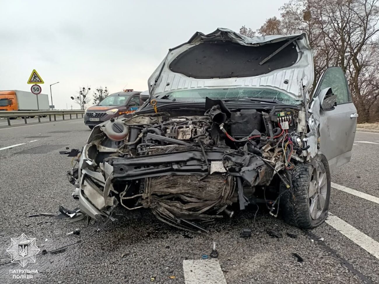 У патрульній поліції закликали українців дотримуватися правил дорожнього руху