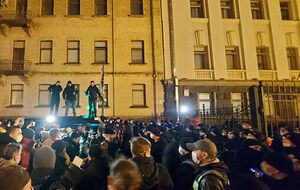 Ситуація під ОПУ була спокійною, інцидентів не було, зазначили в поліції