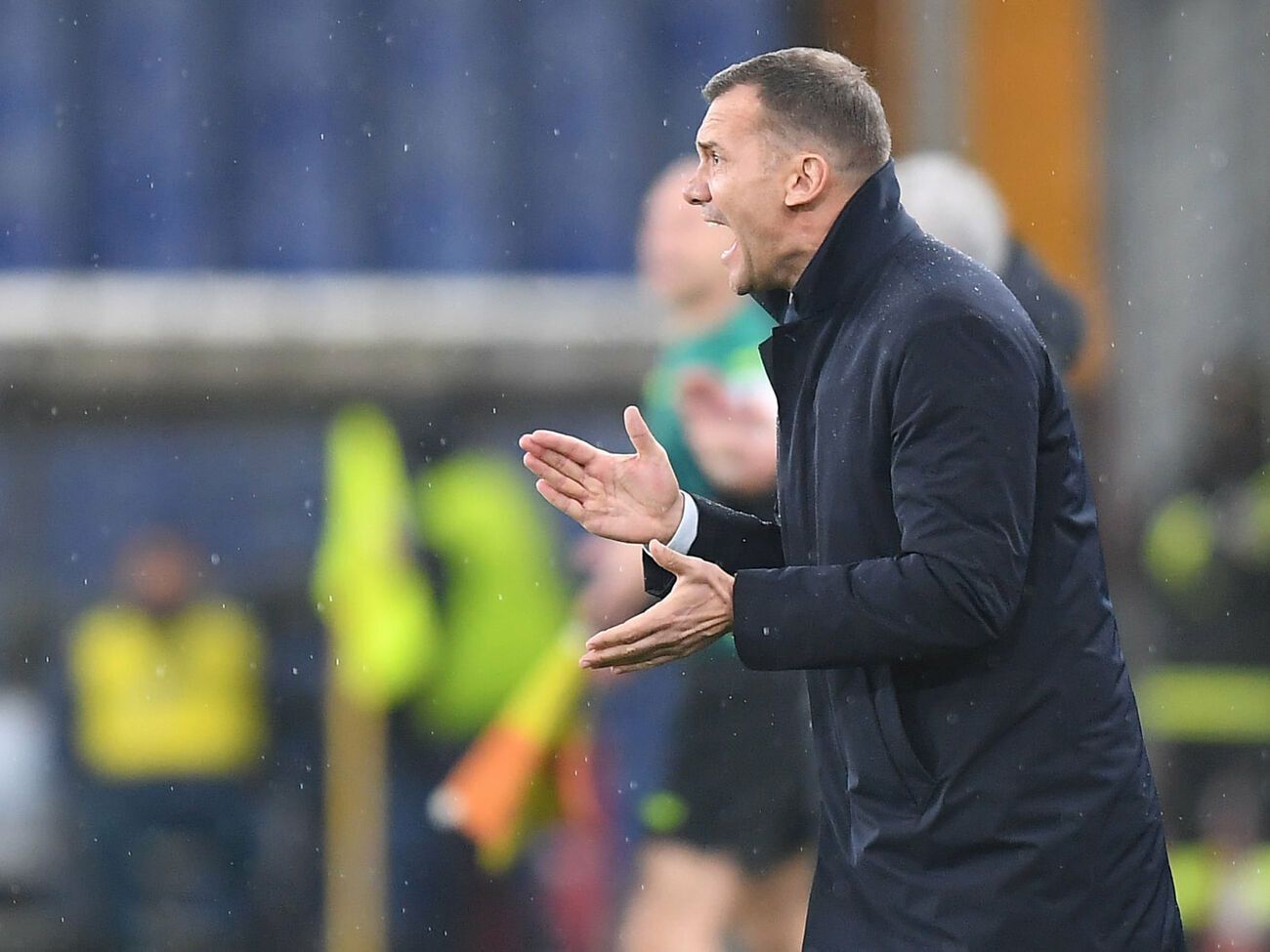 Матч против "Ромы" был дебютным для Шевченко в качестве тренера "Дженоа"