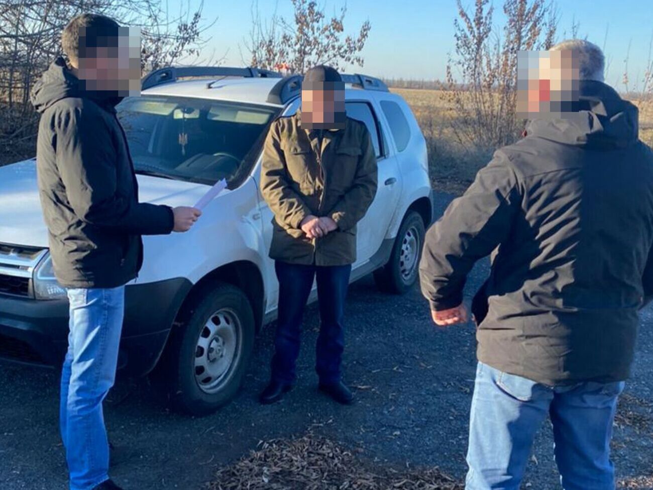 Сотрудники СБУ задержали подозреваемого на подконтрольной Украине территории