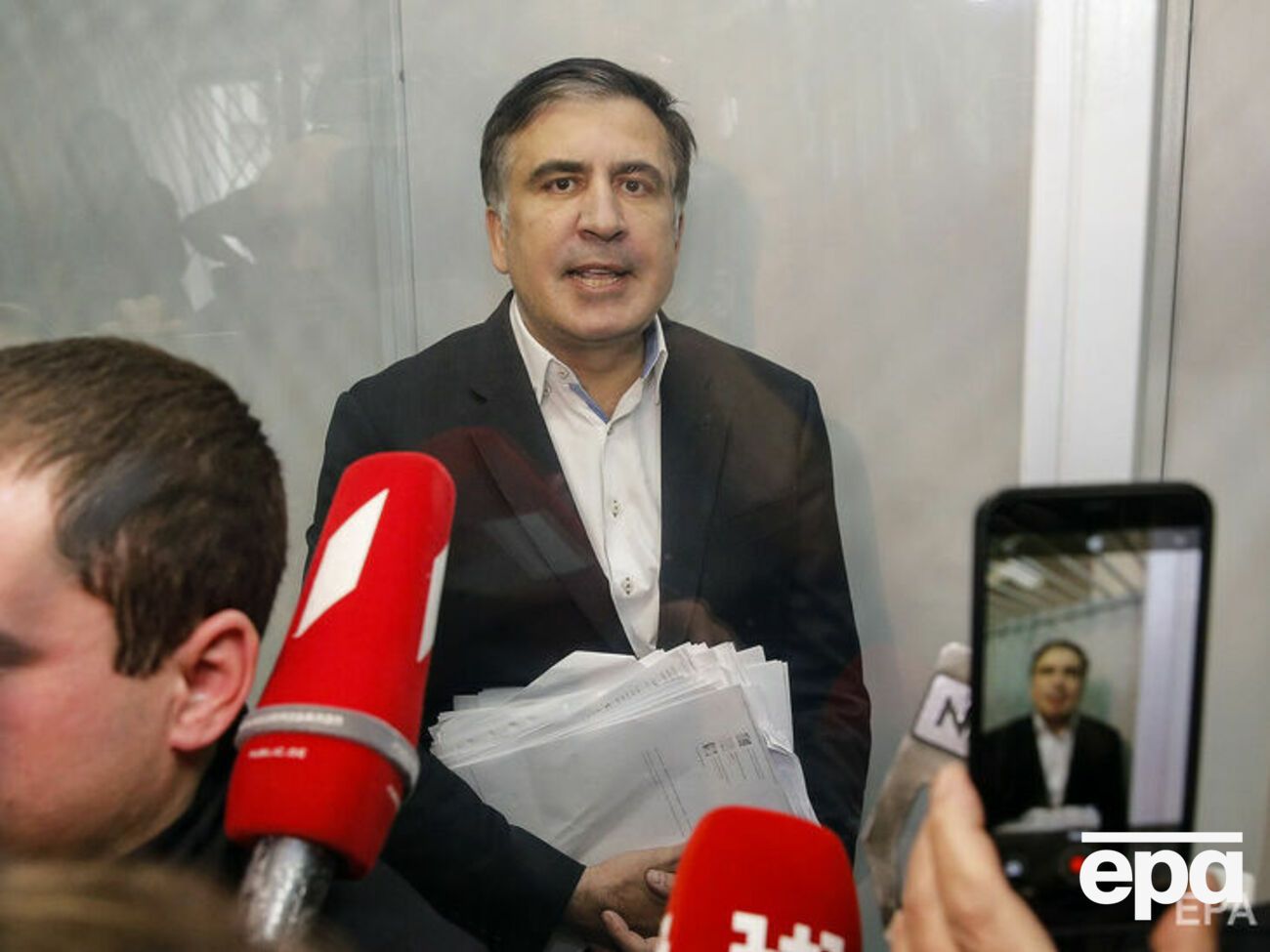 20 ноября Саакашвили прекратил голодовку