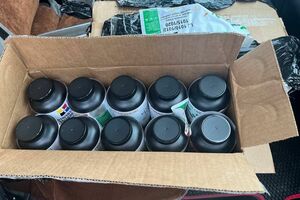 Українець віз порох у флаконах від тонера