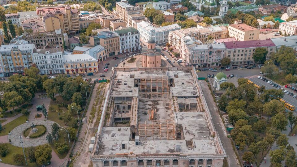Гостиний двір у Києві збудували у 1809 році