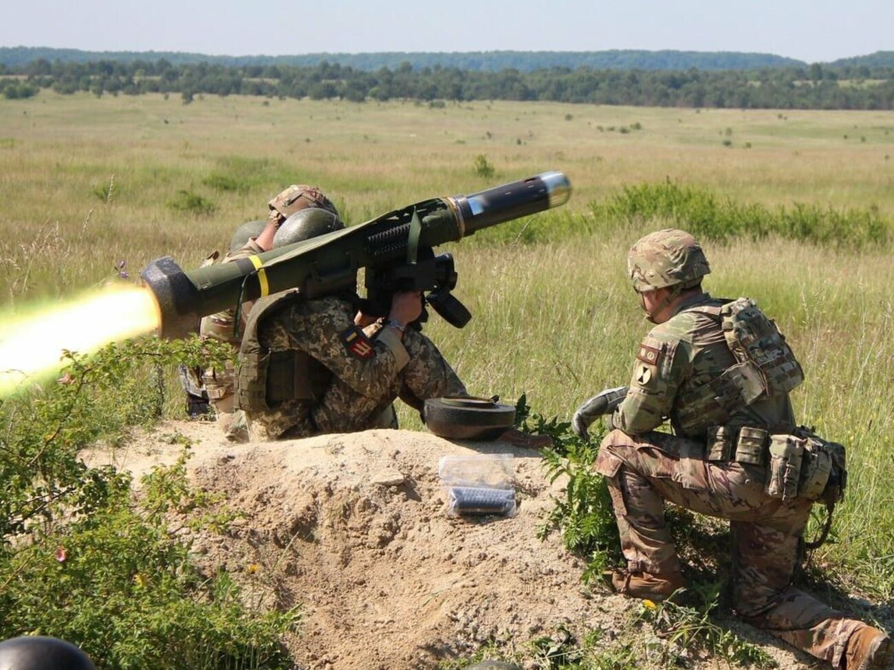 В Україні Javelin використовували під час навчань