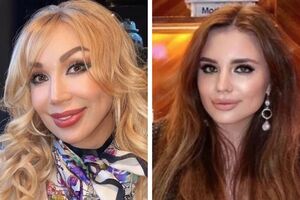 57-летняя Маша Распутина с 21-летней дочерью Марией