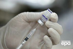 В Україні щонайменше одне щеплення проти COVID-19 ввели 12,9 млн осіб