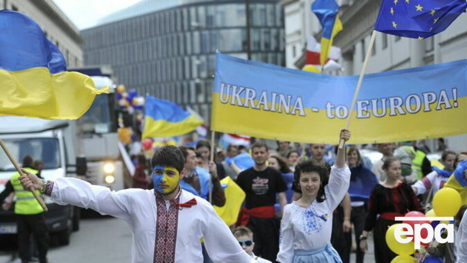 Украина стремится в Евросоюз