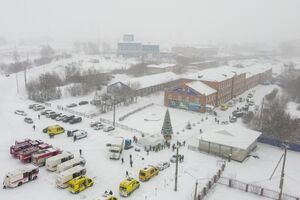Поиск горняков на шахте "Листвяжная" возобновят, когда концентрация газа снизится до безопасного уровня