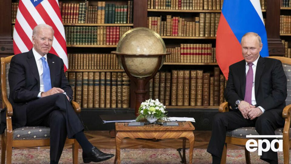 Через ескалацію на кордоні України Байден та Путін можуть зустрітися вдруге