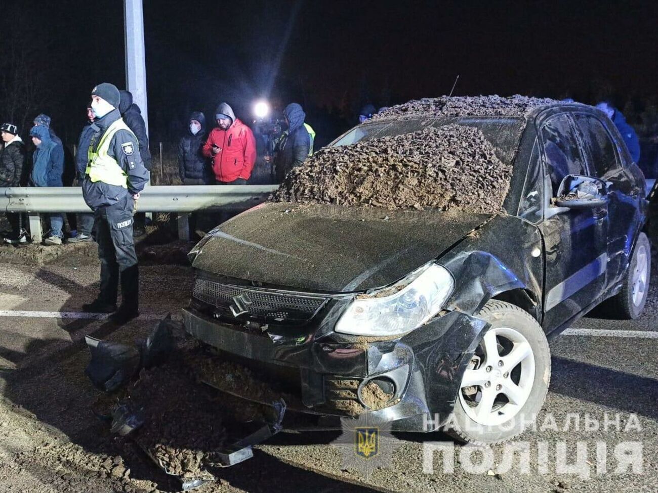 Авария произошла вечером 25 ноября
