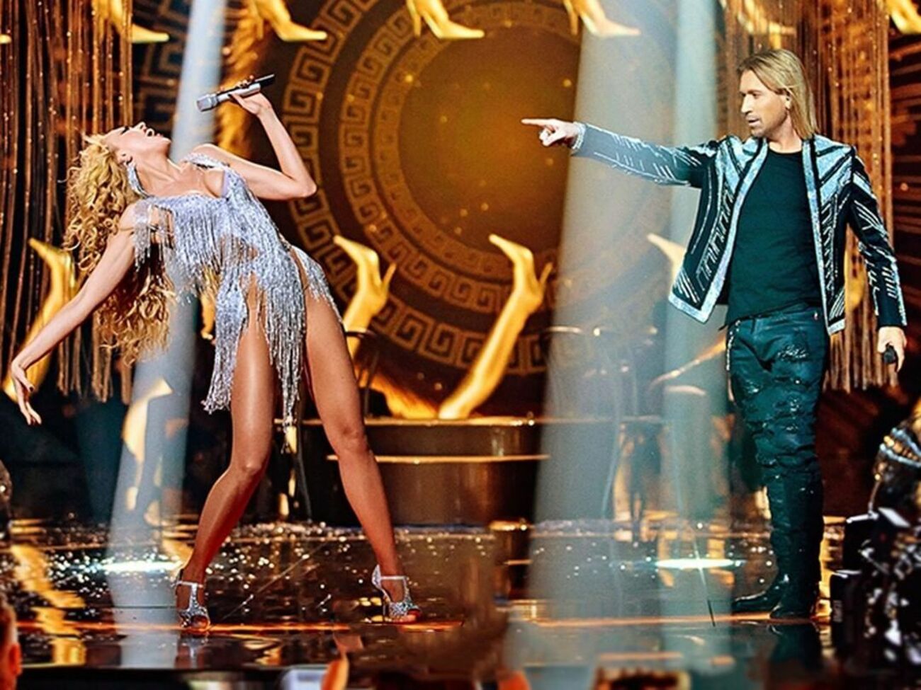 Полякова и Винник записали дуэтную песню "Длинноногое счастье"