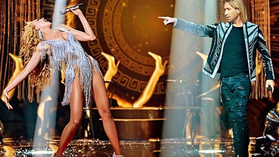 Полякова и Винник записали дуэтную песню "Длинноногое счастье"