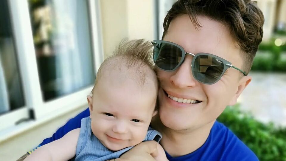 Анатолій Анатоліч із сином Нілом