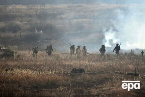 Украинские военные открывали ответный огонь, таким образом заставив боевиков прекратить обстрелы
