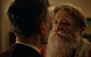 Санта-Клаус и его парень Гарри в рекламном ролике Posten